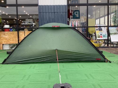 HILLEBERG (ヒルバーグ) ソロテント インナーベタツキ小・インナーボトムヨゴレ有 グリーン UNNA