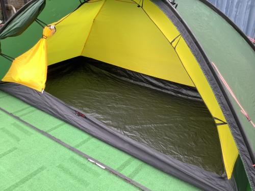 HILLEBERG (ヒルバーグ) ソロテント インナーベタツキ小・インナーボトムヨゴレ有 グリーン UNNA