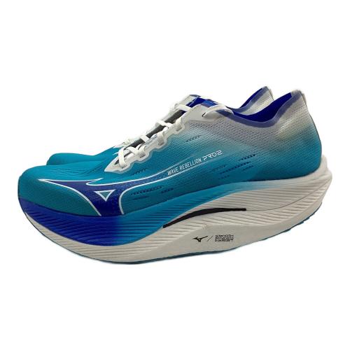 MIZUNO (ミズノ) ランニングシューズ　WAVE REBELLION　PRO2 U1GD241751 メンズ SIZE 28cm スカイブルー