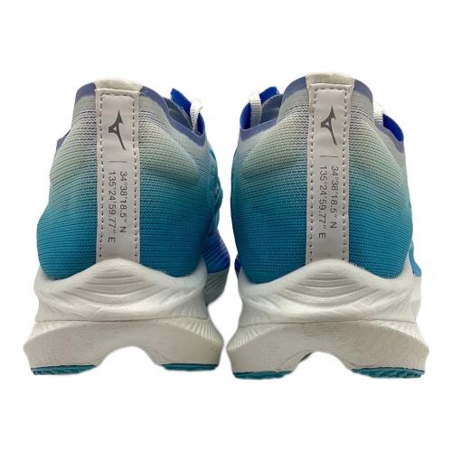 MIZUNO (ミズノ) ランニングシューズ　WAVE REBELLION　PRO2 U1GD241751 メンズ SIZE 28cm スカイブルー