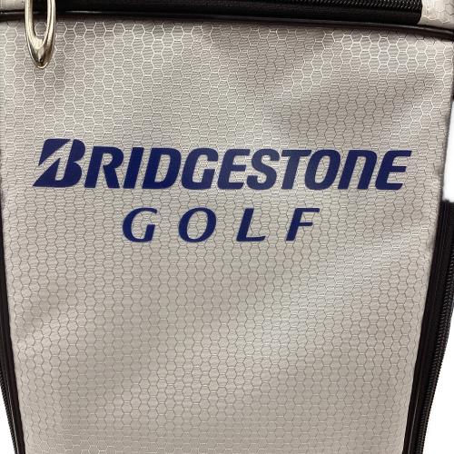 BRIDGESTONE (ブリヂストン) キャディバッグ 5分割 ネイビー×ホワイト CB26Y1