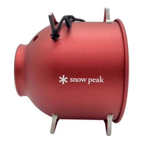 Snow peak (スノーピーク) アウトドア雑貨 FES-087-RD 2023年雪峰祭春 アルミ蚊取り豚 レッド