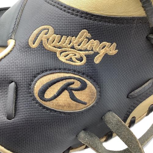 RAWLINGS (ローリングス) Heart of The Hide Yadier Molina Model 軟式グローブ ヤディア・モリーナモデル SIZE 34 ゴールド×ブラック