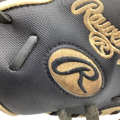 RAWLINGS (ローリングス) Heart of The Hide Yadier Molina Model 軟式グローブ ヤディア・モリーナモデル SIZE 34 ゴールド×ブラック