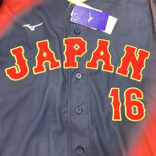 日本代表(侍ジャパン) (ニホンダイヒョウ(サムライジャパン)) 応援グッズ 12JRMJ9301 2026ビジター Lサイズ ネイビー