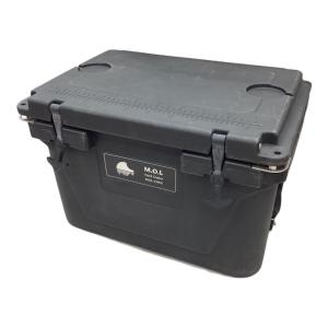 M.O.L (モル) 高耐久型ハードクーラーボックス M クーラーボックス 38L チャコールグレー