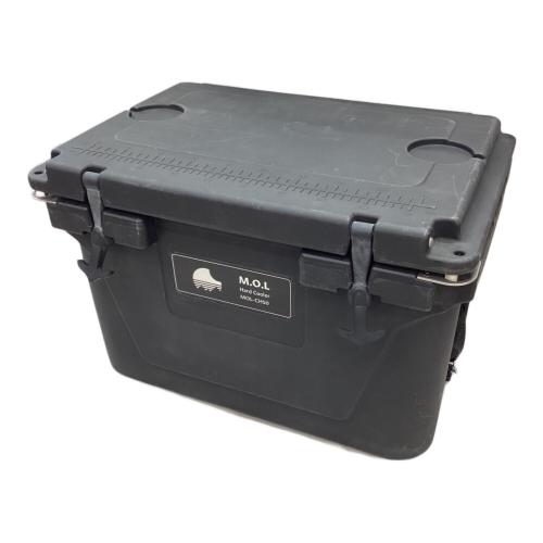 M.O.L (モル) 高耐久型ハードクーラーボックス M クーラーボックス 38L チャコールグレー
