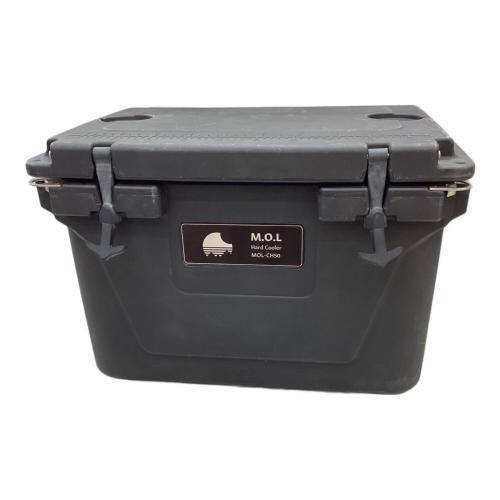 M.O.L (モル) 高耐久型ハードクーラーボックス M クーラーボックス 38L チャコールグレー
