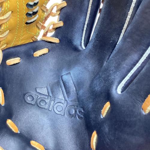 adidas (アディダス) 軟式グローブ INT79 オレンジ×ブラック