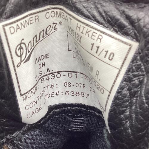 Danner (ダナー) コンバットハイカー アウトドアウェア(シューズ) 43513X メンズ US9 1/2(約27.5㎝) ブラウン×ブラック