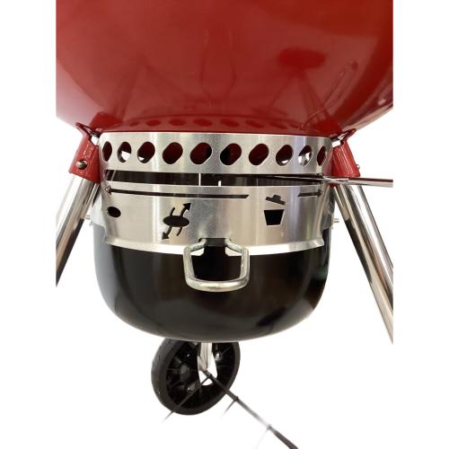 WEBER (ウェーバー) オリジナルケトルプレミアム チャコールグリル バーベキューコンロ レッド