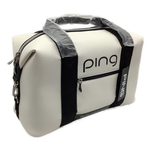PiNG (ピン) ゴルフバッグ GB-L2501 ホワイト クールボストン