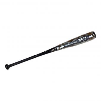ZETT (ゼット) BLACKCANNONZ Ⅱ 軟式バット BCT35923 ケース付 83cm シルバー×ブラック