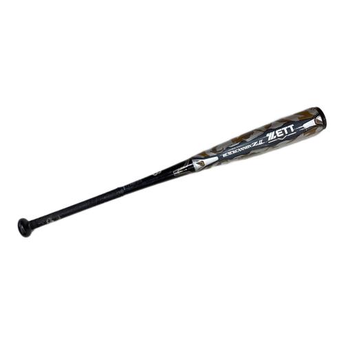 ZETT (ゼット) BLACKCANNONZ Ⅱ 軟式バット BCT35923 ケース付 83cm シルバー×ブラック