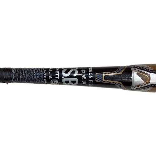 ZETT (ゼット) BLACKCANNONZ Ⅱ 軟式バット BCT35923 ケース付 83cm シルバー×ブラック