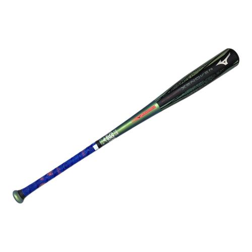 MIZUNO (ミズノ) BEYONDMAX XENOVER 軟式バット 1CJBRA01/TOP 2026年モデル 85㎝ グリーン×ブラック