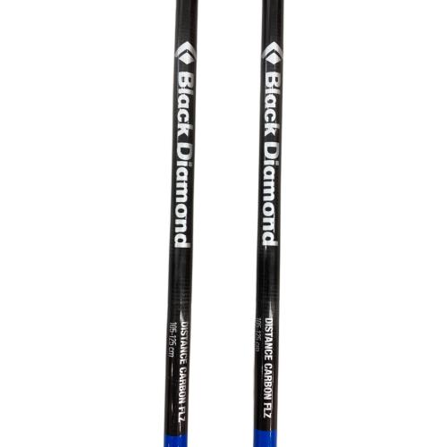 BLACK DIAMOND (ブラックダイヤモンド) トレッキングポール テックティックカーバイド 1ペア付 105-125cm ブラック DISTANCE CARBON FLZ