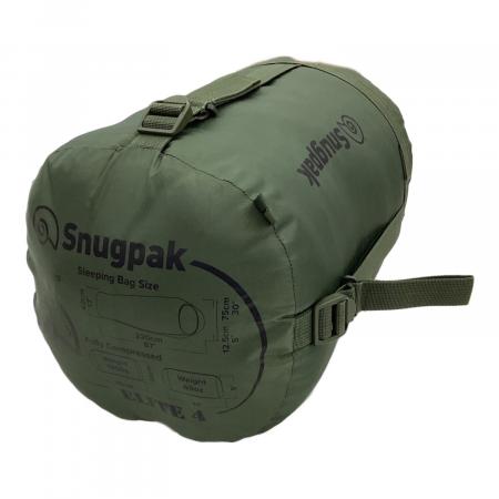Snugpak (スナグパック) 封筒型シュラフ(化繊) オリーブ ELITE 4