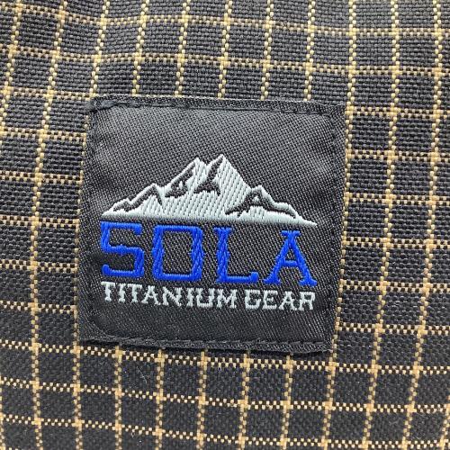 SOLA TITANIUM GEAR (ソラチタニウムギア) ロックサコッシュ ショルダーバッグ ブラック