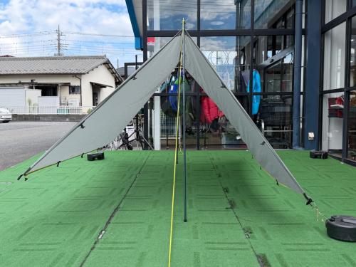 PAAGO WORKS (パーゴワークス) レクタタープ 焚火臭有 NINJA TARP