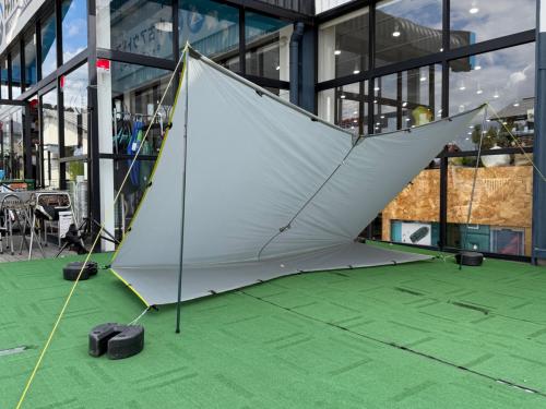 PAAGO WORKS (パーゴワークス) レクタタープ 焚火臭有 NINJA TARP