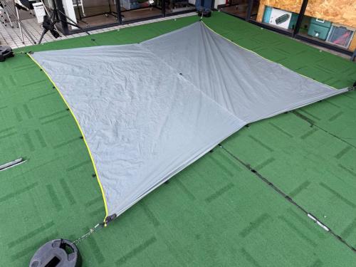 PAAGO WORKS (パーゴワークス) レクタタープ 焚火臭有 NINJA TARP