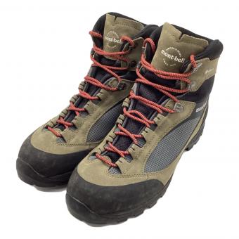 mont-bell (モンベル) アルパインクルーザー800 ハイカット(ソフトソール) トレッキングシューズ 1129628 メンズ SIZE 27.5cm ブラック×ブラウン