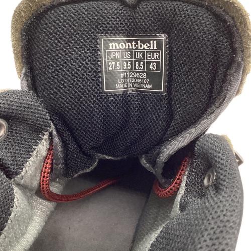 mont-bell (モンベル) アルパインクルーザー800 ハイカット(ソフトソール) トレッキングシューズ 1129628 メンズ SIZE 27.5cm ブラック×ブラウン