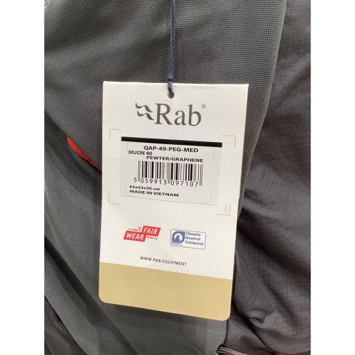 Rab (ラブ) バックパック グレー MUON40