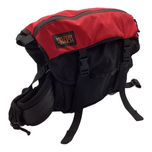 MYSTERY RANCH (ミステリーランチ) インベーダーメッセンジャーバッグ メッセンジャーバッグ オレンジタグ 廃盤品 2014年製 レッド×ブラック