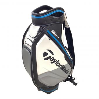 TaylorMade (テーラーメイド) キャディバッグ タグ付/6個口/2020年モデル ホワイト SIM ツアースタッフバッグ キャディバッグ 10.5型