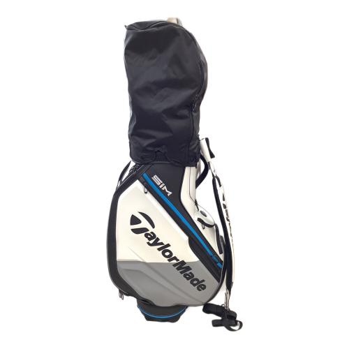 TaylorMade (テーラーメイド) キャディバッグ タグ付/6個口/2020年モデル ホワイト SIM ツアースタッフバッグ キャディバッグ 10.5型