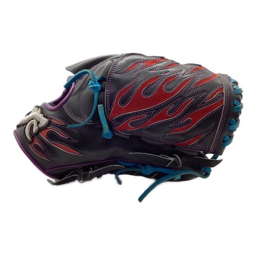 GLOVE STUDIO RYU (グローブ スタジオ リュウ) 硬式グローブ ケース付 混沌龍降臨 ブラック×パープル