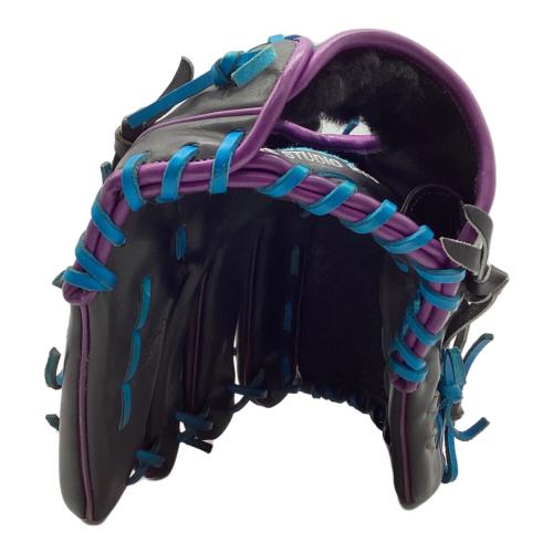 GLOVE STUDIO RYU (グローブ スタジオ リュウ) 硬式グローブ ケース付 混沌龍降臨 ブラック×パープル