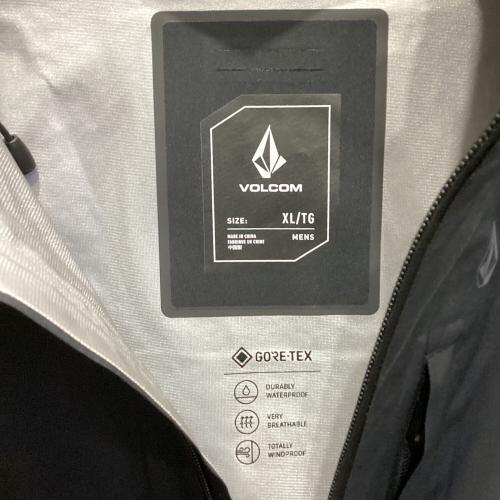 VOLCOM (ボルコム) TESTER 3L GORE-TEX JACKET スノーボードウェア(ジャケット) G0652602 25-26モデル @ メンズ SIZE XL ブラック