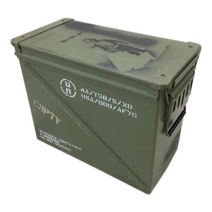 US軍 (ユーエスグン) 収納ケース オリーブ アンモカン