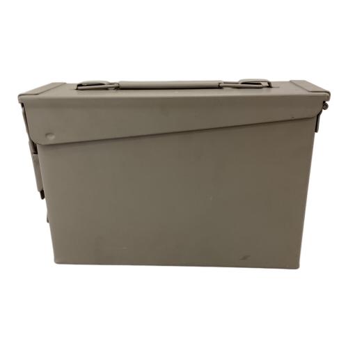 US軍 (ユーエスグン) 収納ケース 7.62mm弾用BOX ステッカーカスタム有 アンモ缶