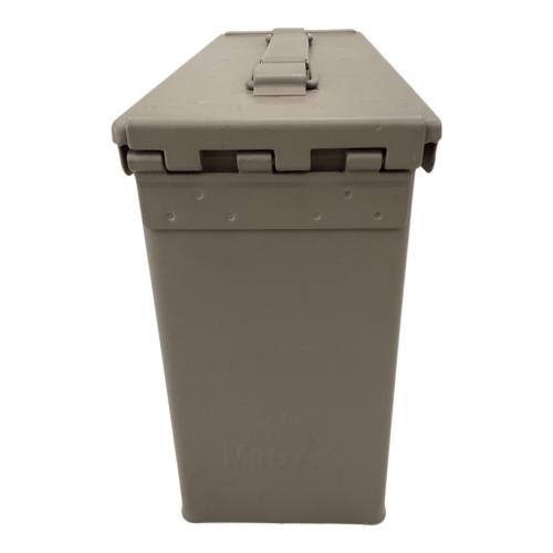 US軍 (ユーエスグン) 収納ケース 7.62mm弾用BOX ステッカーカスタム有 アンモ缶