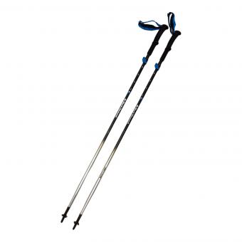 BLACK DIAMOND (ブラックダイヤモンド) トレッキングポール 105^125㎝ ブラック×シルバー ディスタンスFLZ