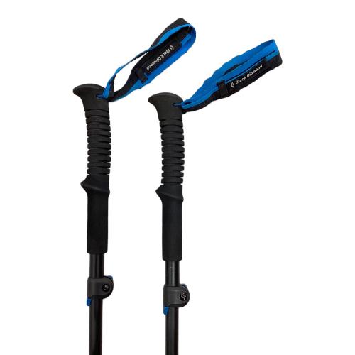 BLACK DIAMOND (ブラックダイヤモンド) トレッキングポール 105^125㎝ ブラック×シルバー ディスタンスFLZ