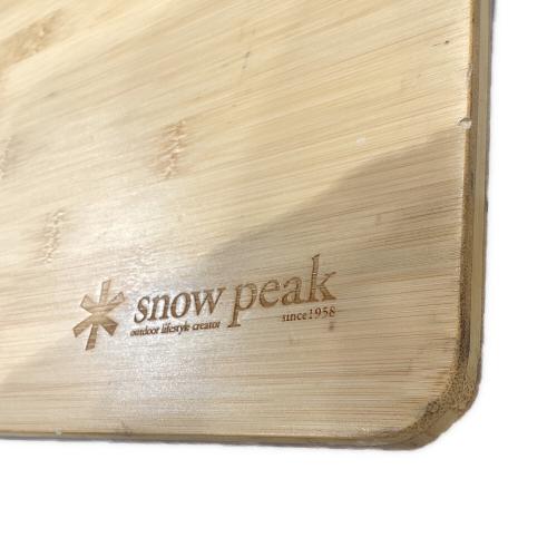 Snow peak (スノーピーク) アウトドアテーブル マルチファンクションテーブル ロング竹