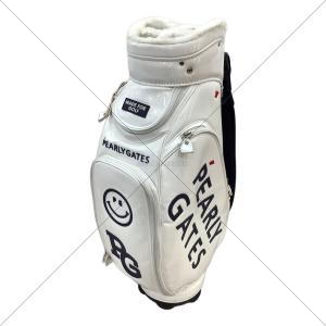 PEARLY GATES (パーリーゲイツ) キャディバッグ 053-1980003 2021年製 ホワイト