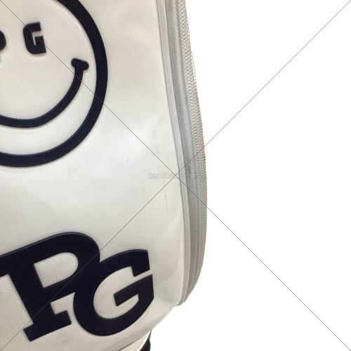 PEARLY GATES (パーリーゲイツ) キャディバッグ 053-1980003 2021年製 ホワイト