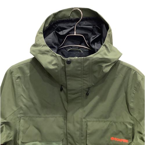 BONFIRE (ボンファイア) PITCH SHELL JACKET スノーボードウェア(ジャケット) 2022 モデル/BBFW220012 メンズ SIZE M グリーン
