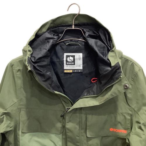 BONFIRE (ボンファイア) PITCH SHELL JACKET スノーボードウェア(ジャケット) 2022 モデル/BBFW220012 メンズ SIZE M グリーン