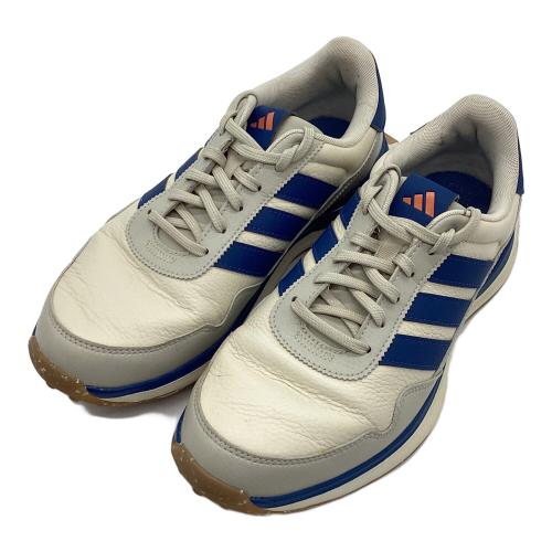 adidas (アディダス) ゴルフシューズ JQ9313 S2G 26 レザー 2026モデル メンズ SIZE 26cm ホワイト×ブルー