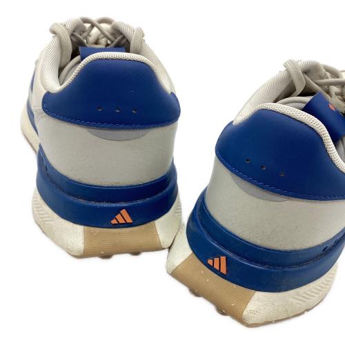 adidas (アディダス) ゴルフシューズ JQ9313 S2G 26 レザー 2026モデル メンズ SIZE 26cm ホワイト×ブルー