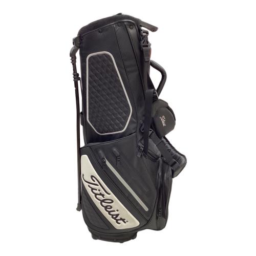 Titleist (タイトリスト) キャディバッグ TB22SX3SDK 4分割 ブラック×ホワイト プレミアムステイドライスタンドバッグ
