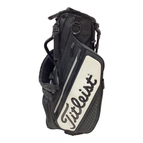 Titleist (タイトリスト) キャディバッグ TB22SX3SDK 4分割 ブラック×ホワイト プレミアムステイドライスタンドバッグ