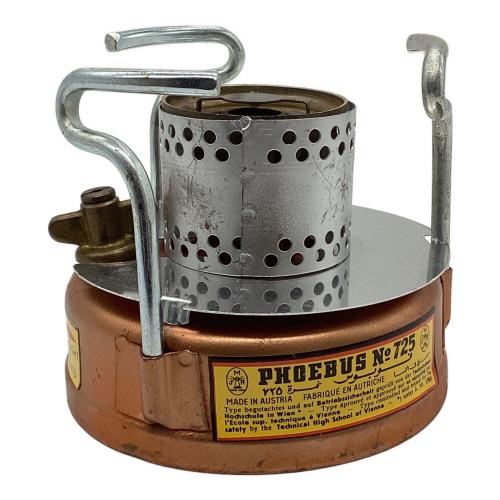 PHOEBUS (ホエーブス) ガソリンシングルバーナー No.725旧型 オーストリア製 赤丸缶 ヴィンテージ